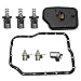 SecosAutoparts 4F27E Transmission Shift Solenoid & Filter Kit, Fit for Mazda Protege 3 5 6 1999-2010, Compatible with Ford Focus Transit Connect 2000-2013, Replace# XS4Z7A098AB FN01-21-500 4F27E