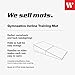 We Sell Mats Gymnastics Incline Mat, Folding and Non-Folding Cheese Wedge Skill Shape, Tumbling Mat for Gymnastics Training, Cheerleading and Obstacle Courses, Multi-Color, Large (72