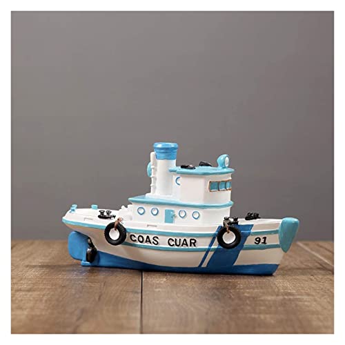 Figurine de table voilier, cadeau déco maison et salon