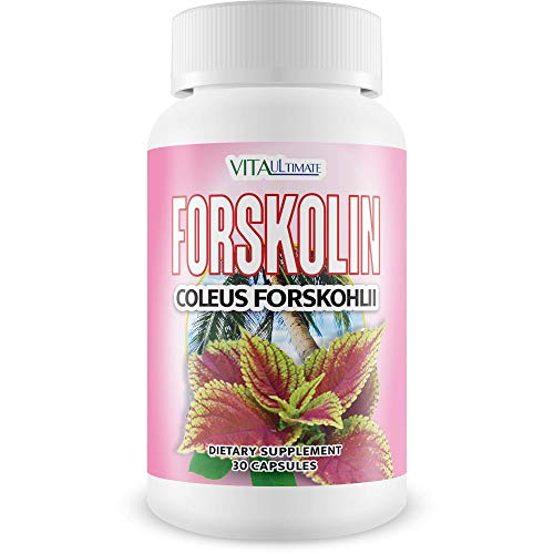 Vita Ultimate Forskolin- Coleus Forskohlii-All Natural Fat Burner and Appetite Suppressant-100% Natural, Pure