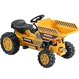 Kalee Dump Kids Pedal Tractor Yellow