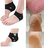 Gneric 1 Pair Unisex Moisturising Heel Socks,Gel Heel Socks Spa Sock for Cracked Dry Foot Skin Care...