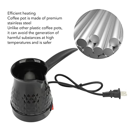 Cafetera Eléctrica de Acero Inoxidable VINGVO 600ml 110V miniatura 4