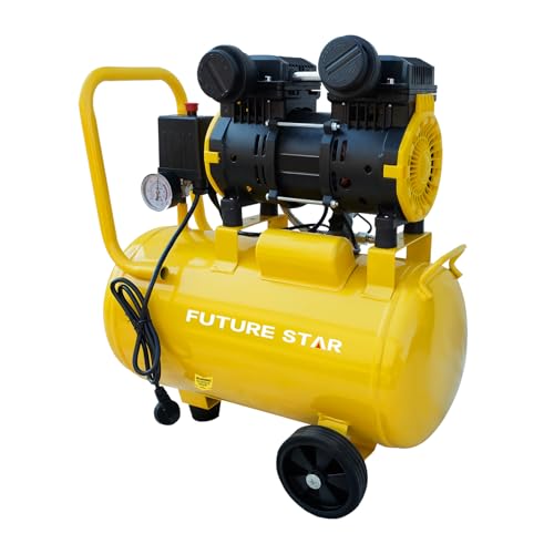 WIILAYOK 8 Gallon Air Compressor, 1.8HP 2.7CFM 115PSI, Portable Air Compressor for Inflation, Car Repair, Spray Painting, Woodwork Nailing