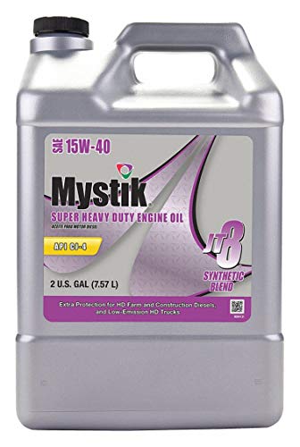 Aceite para motor Mystik Super H-Duty SAE 15W-40 2 gal miniatura 1