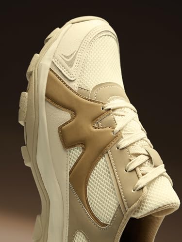 Image of The Souled Store Swift Blue Men and Boys Lace Up High Top Sneakers