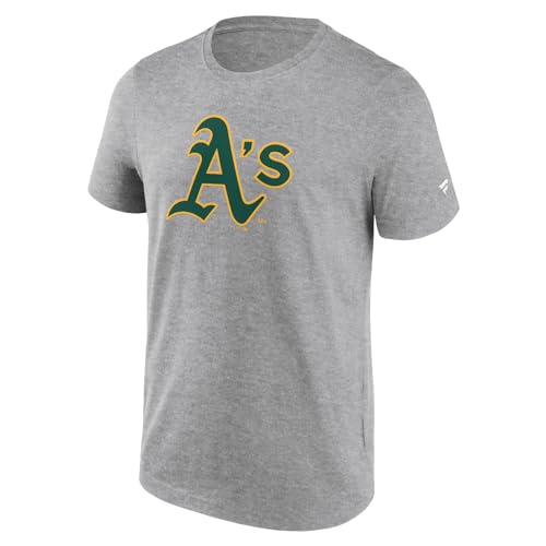 MLB Oakland Athletics Primary Logo Graphic t-shirt cinzenta, cinzento