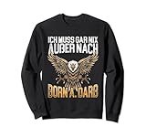Born a. Darß Ostsee Spruch Adler Erholungsort Sweatshirt