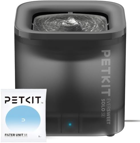 PETKIT CYBERTAIL Fuente de Agua para Gatos, con Bomba de Agua ina...