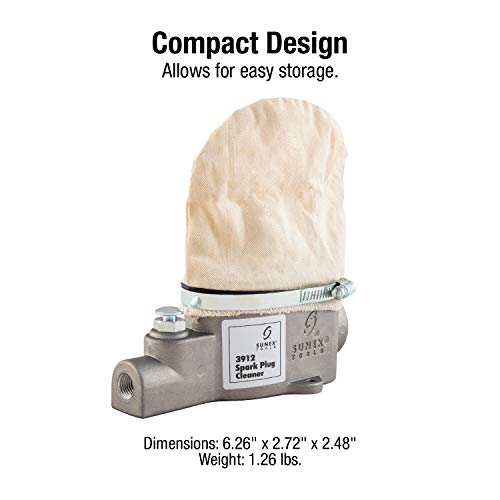 image for SUNEX TOOLS 3912 Spark Plug Cleaner