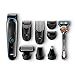 Produktbild Braun 9-in-1 Präzisionstrimmer Multigrooming-Set MGK3080, für Bart- und Haarstyling, schwarz/blau