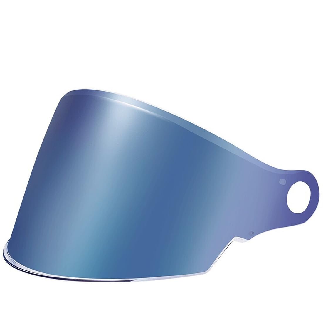 Generico Visiera Visor per Casco LS2 Airflow 2 OF616 Blu