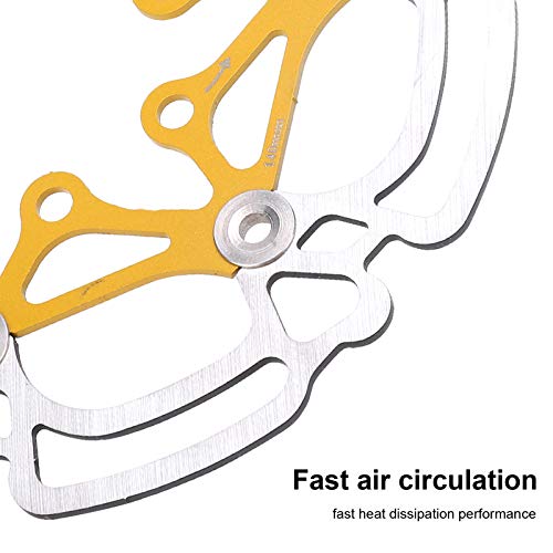 Freio a disco colorido, rotor colorido de 6 furos, leve de 1,86 mm para bicicleta de 6 furos