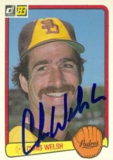 Autograph Warehouse 72175 Chris Welsh Autographed Baseball Card San Diego Padres 1983 Donruss No 94