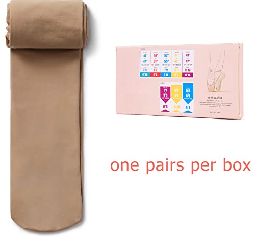Image of danswan Ballet Dance Tights Footed Ballet Legging Stocking for Girls Students Practice (Kids /Women /Toddler)
