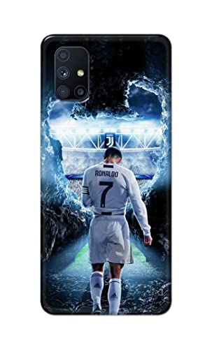 Image of Printed Hard Back Cover Case for Samsung Galaxy M51 Back Cover (Footbal Legend) -702