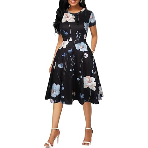 oxiuly 2024 Summer Vintage Dress Cover