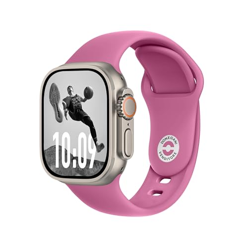 Bracelet Apple Watch rose résistant à la sueur pour Série 10 11