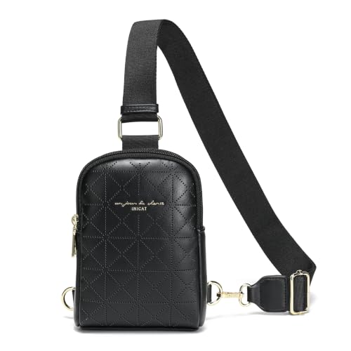 Image of INICAT Lightweight Small Crossbody Sling Bag for Women | Mini Travel Purse,Multi-pocket with Card Slots,Durable Vegan Leather,Everyday Carry