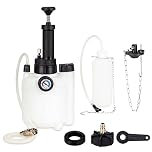 YaoFaFa Brake Bleeding 3L Brake Bleeder Kit,Manual Brake Fluid Pressure Bleeder with 1L Brake Fluid Extractor & 2PCS Cylinder Adapter Suitable for Most European Models and ABS Systems