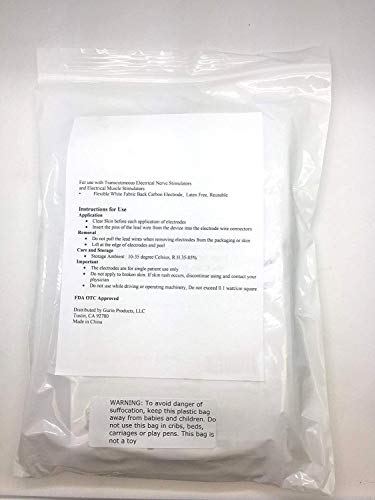 Santamedical Tens Unit Replacement Pads 2X2 40 Pcs Premium Reusable Electrode Pads - Self Adhesive Electro Therapy Patches For Electrical Stimulation - Non Irritating Stim Pads Design #TOP4