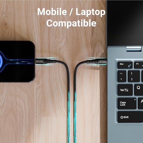 Image of ZEBRONICS TT100 Type C - Type C Cable, 100 Watts PD, Rapid Charging, Charge & Sync, 1.5 Meter, Compatible with iPhone 15 | Samsung | OnePlus | Xiaomi | Realme | Oppo