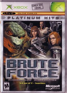CD-ROM Brute Force - Xbox Book