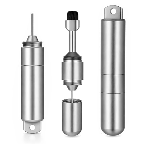 Image of Premium SIM Card Ejector Pin with Mobile Cleaning Kit for Smartphones, Android, iPhone, AirPods, Tablets, Durable Metal, Compact, Travel-Friendly Tech Accessory - Silver