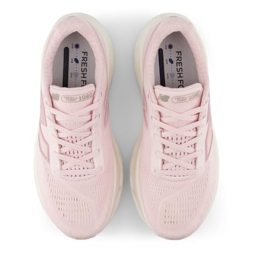 New Balance Women's Fresh Foam X 1080 V14 Running Shoe, Rose Sugar/Twilight Haze/Sea Salt, 9 M