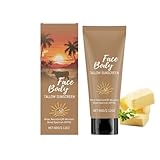 Tallow Sonnencreme LSF 50, Beef Tallow Sunscreen für Gesicht & Körper...