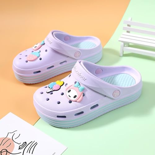 Kids Cute Girls Clogs Garden Shoes Toddler Slides Sandals Comfort Lightweight Children Water Shower Beach Pool Slippers Indoor Outdoor4