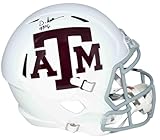 De'von Devon Achane Signed Texas A&m Aggies Full Size Speed Helmet Beckett - Autographed College Helmets