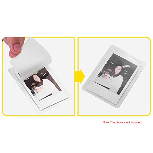 HUIOP 80mic Thermal Laminating Film Pouches PET Clear Sheet for Photo Paper Document Picture Lamination for Laminating Machine Laminator, 2R 3R 4R 5R 6R A4 Size 100 Sheets, Laminating Pouches - Thumbnail 4