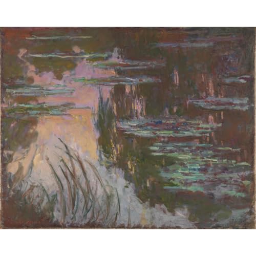 Monet Nénuphars et soleil couchant pour créer une ambiance zen dans votre chambre