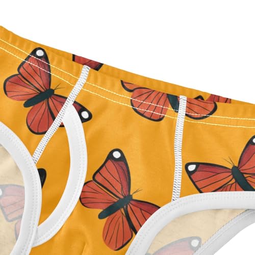 KLL Monarch Butterfly Boys Toddler Pure Cotton Briefs Underwear Cute Children Panties4