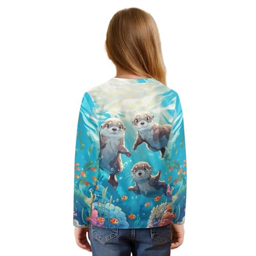 Long Sleeve Shirt for Girls Kids Size 5-12 Years Old2