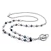 LUXIANDA Fashion Keys Lanyards Necklaces ID Lanyard Badge Stainless Steel Chain
