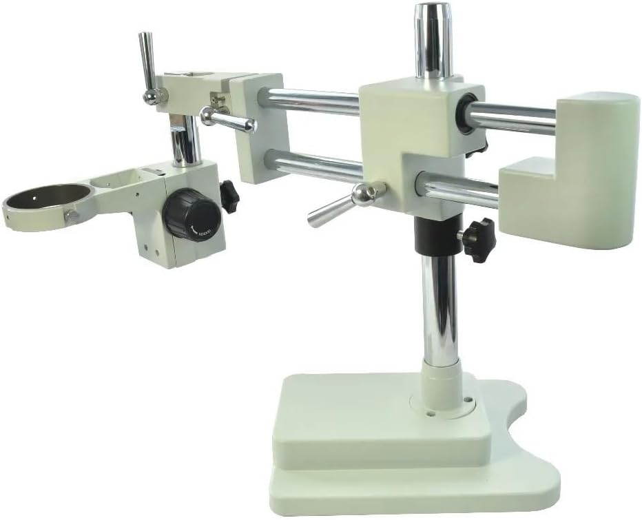 Microscope Accessories Kit Double-Arm Boom Stand Big Split Simul-Focal Microscope Double Boom Stand Trinocular Stereo Zoom Microscope Microscope Slides