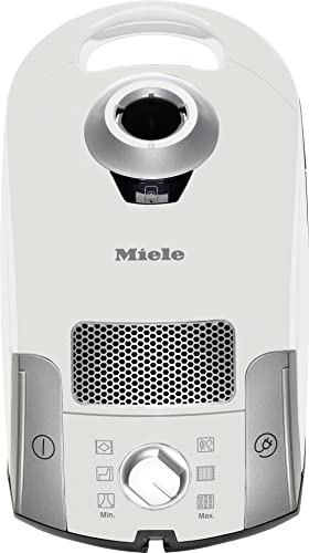 Miele Compact C1 Pure Suction Powerline Canister Vacuum, Lotus White #TOP4