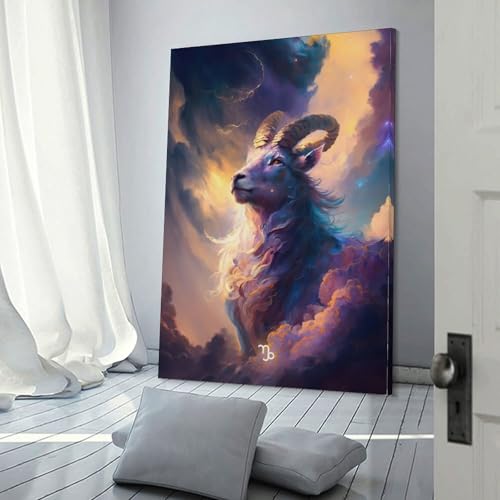 Décoration murale salon et chambre motif Summit of Ambition moderne format 30x45