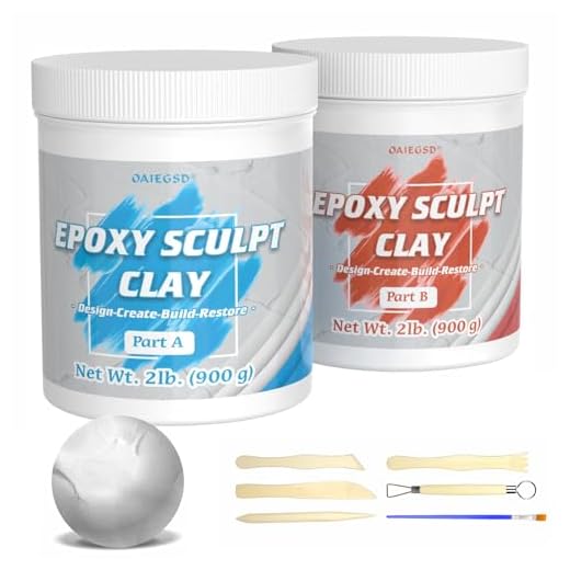 4 Pound Self-Hardening Epoxy Sculpt Clay