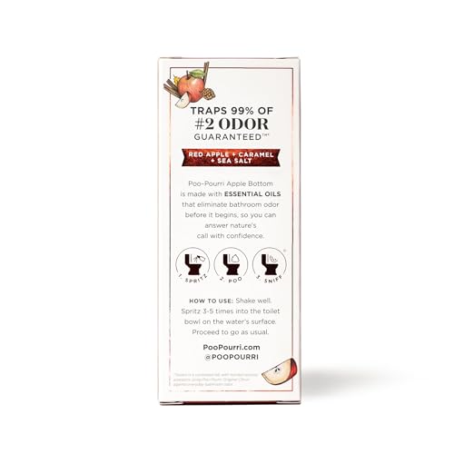 Image of Poo-Pourri Before-You-Go Toilet Spray, Apple Bottom, 2 Fl Oz - Red Apple, Caramel and Sea Salt