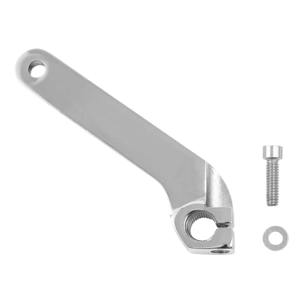 WEaaDSkZP Inner Shift Shifter Rod Lever for Road King, Electra, FLHT, FLT and FL Trike Models 1984–2016(Chrome)