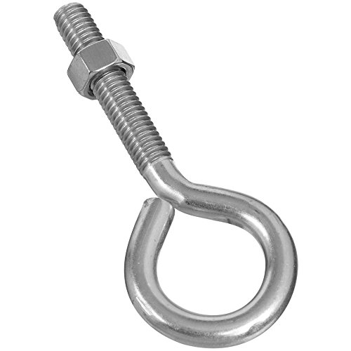 Image of National Hardware N221-648 2161BC Eye Bolt in Stainless Steel,3 /8 inch x 4 inch