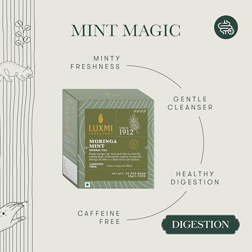 Image of Luxmi Estates - Moringa Mint 25 Teabags