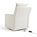 Storkcraft Timeless Recliner Glider with USB Charging Port (Ivory Boucle) - Ultimate Nursery Rocking Chair, Baby Glider Chair for Nursery, 360° Swivel Recliner, Plush Upholstery