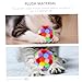 KESYOO 3pcs Cat Toys Interactive Cat Balls Soft Chew Toy Kitten Playthings Pet Supplies