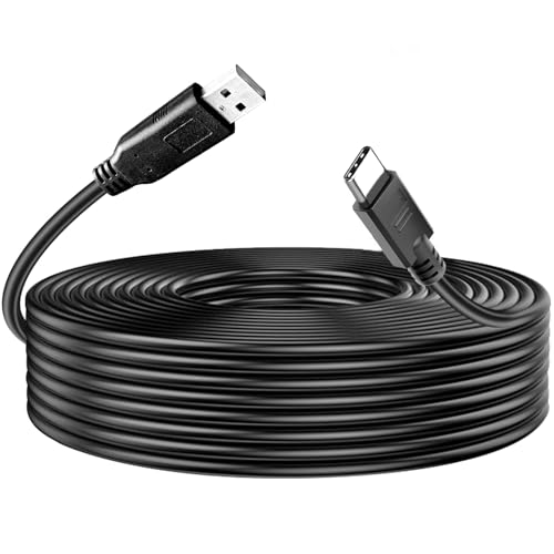 Cable USB 2.0 C de 40 pies para conectar tu reproductor de DVD al televisor