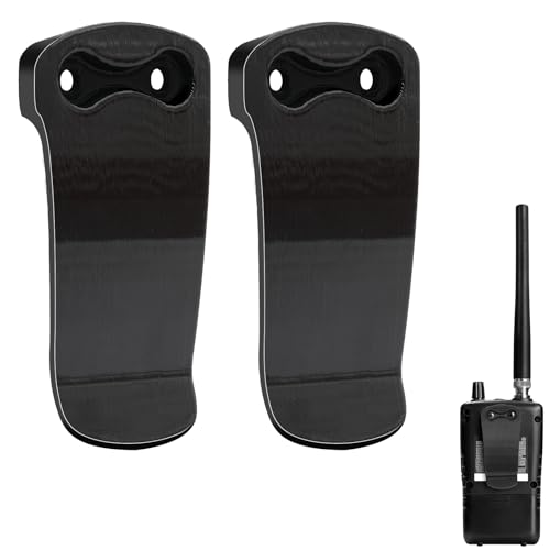 Image of Replacement Belt Hook Compatible with Uniden Bearcat BC125AT Handheld Scanner,Replace Your Broken Belt Hook (Black)