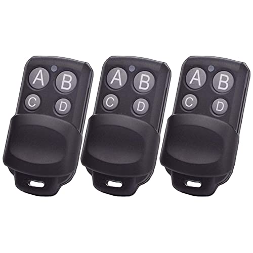 Ronlok 3 x Ab038 RF inalámbrico 433 MHz para puerta eléctrica de garaje